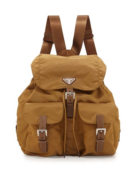 prada vela large two pocket backpack|Prada vela backpack review.